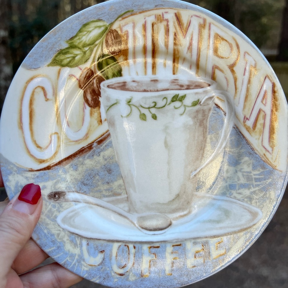 American Atelier at Home Columbia Porcelain Saucer Plate